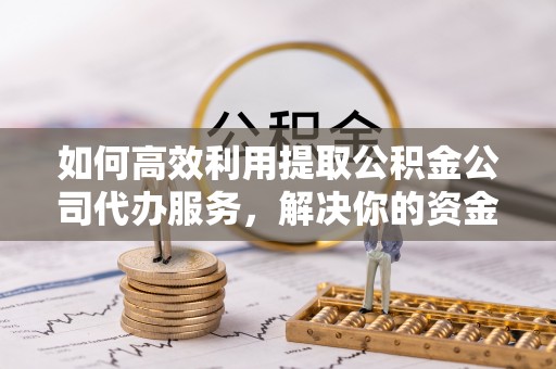 民众如何高效利用提取公积金公司代办服务，解决你的资金难题