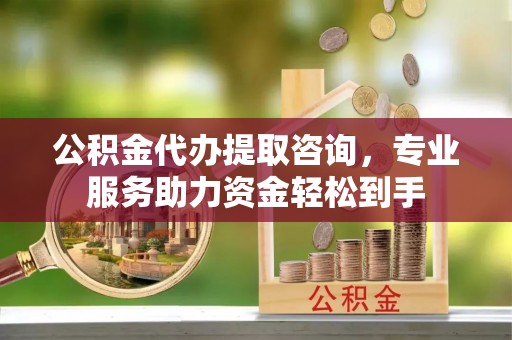 民众公积金代办提取咨询，专业服务助力资金轻松到手