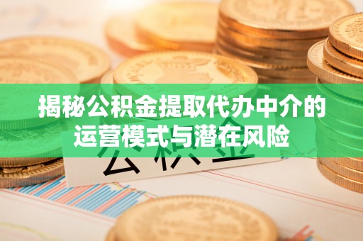 民众揭秘公积金提取代办中介的运营模式与潜在风险